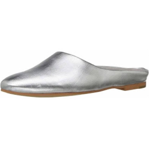 dolce vita silver mules